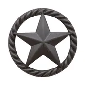 3-D Star Cabinet Knobs - Set of 2
