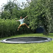 14' Round North In ground Trampoline