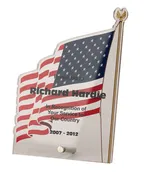 Acrylic Pin-Stand – Flag