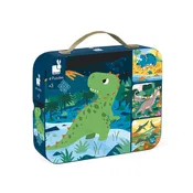 4 Progressive Puzzles - Dinosaurs