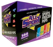 All Sport | Hydration Freezer Pops | Variety Pack | (Pack of 144)