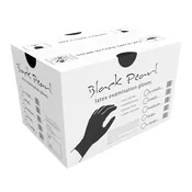 Black Pearl Latex Gloves, Extra Large, 1000 Pieces Per Case