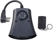 Remote Photocell 3-Outlet Control Timer