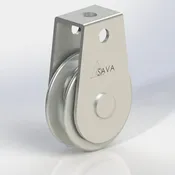 CP Series Bracket Pulley, Stainless Steel, Side or Top Mount