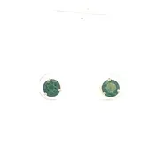 10KY Chrome Diopside Earrings