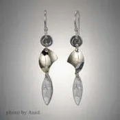SS/GF Wire Earrings