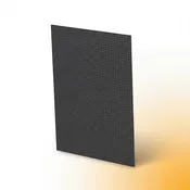 Black Pegboard Back Panel for Gondola – 48″W x 48″H