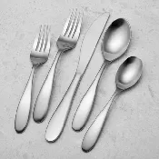 Alpine Forged 42 Piece Flatware Set, Service for 8