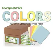8.5 x 11″ 30% Post-Recycled Color Paper