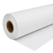 24" x 100' 8.4 Mil Matte Poly Film, 2" Core