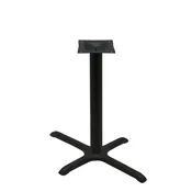22" x 30" Stamped Steel Crossfoot Table Base