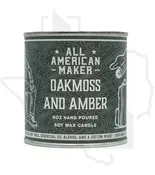 All American Maker 8oz Candle - Oakmoss & Amber