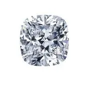 0.50ct G/VS2 Natural-Certified Cushion-Cut Diamond