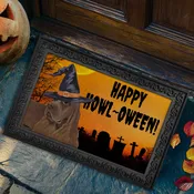 American Cocker Spaniel Halloween Welcome Mat