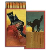 Black Cat Witch Matches