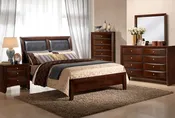 Emily Merlot King Bed (LIMITED TIME SALE)