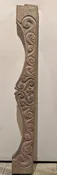 Architectural teak piece — china woods fine furniture