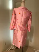 Vintage Rickie Freeman for Teri Jon Pink Special Occasion Sheath &amp; Jacket