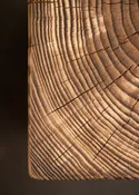 Hyo Table Zebra | Wood Cube Side Table