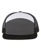 168 Richardson 7-Panel Flatbill Trucker Cap