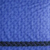 All Over Monstera Leaves Firm Fen Single Border Poly-Cotton | Islands Fabric