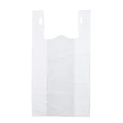 1/10 Heavy Duty T-Sack 8x4x16 White 1000ct