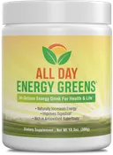 IVL - All Day Energy Greens - Hi-Octane Energy Drink For Healthy Lifestyle With Great Taste (Original, 1 Can)