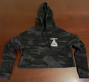 Flgastaff Crop Hoodie