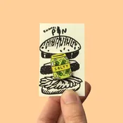 Crunch Supply Salty Pickle Jar Pin