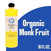 Banana – Sugar-Free Ready-to-Use Snow Cone & Shaved Ice Syrup – 16 Fl oz
