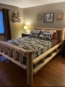 Maine Queen Cedar Bed