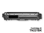 Brother TN221BK High Yield Black Toner Cartridge