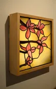 Custom Light Box for Magnolia Branches — Mountain Edge Refined Glass