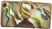 Abstract Handpainted Wallet