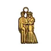 Bride and Groom Charms for Invitations