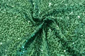 Sequins Taffeta Fabric | Glitz Sequins Taffeta Fabric | Raindrop Sequins | 54" Wide | Tablecloths, Runners, Dresses, Apparel