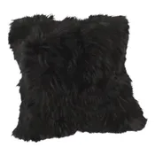 Alpaca Fur Luxe Square Throw Pillow Cover