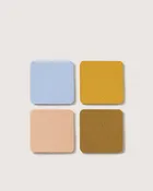 Bierfilzl Merino Wool Square Coaster Multi 4 Pack — Final Sale