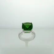 Cushion shape, Checkerboard cut, thin band