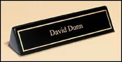 Black Piano Finish Desk Wedge