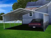 18’x20’x7′ Two Car Carport