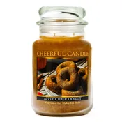 Apple Cider Donut - 24 oz Cheerful Candle