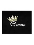 Groomer with Crown Motif