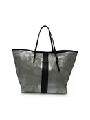 Metallic Canvas Tote