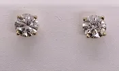 1.00CT.TW. LAB Diamond Stud Earrings