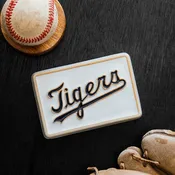 4x6 Tigers Tile | Hand-Painted