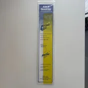 Add-A-Quarter Ruler12 Inches