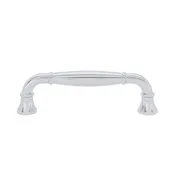 Atlas A6012-CH: 3-3/4" cc Lanehurst Cabinet Pull - Polished Chrome