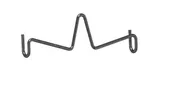 50-pack SPRING WIRE t-post clips