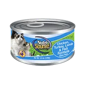 NutriSource Chicken, Turkey & Fish Select Grain Free Canned Cat Food